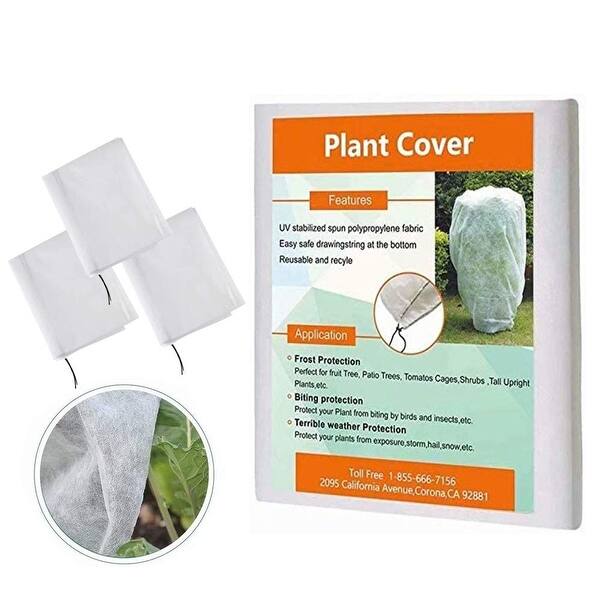 Agfabric Plant Cover Freeze Protection 0.95oz,H48''x55'' - Bed Bath &  Beyond - 34538716