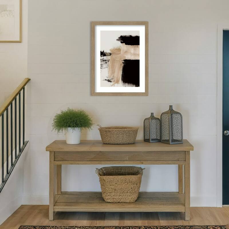 Path by Dan Hobday Wood Framed Wall Art Print