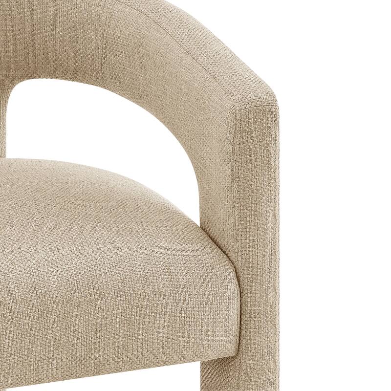 NPD Furniture Sherlyn Dining Side Arm Chair