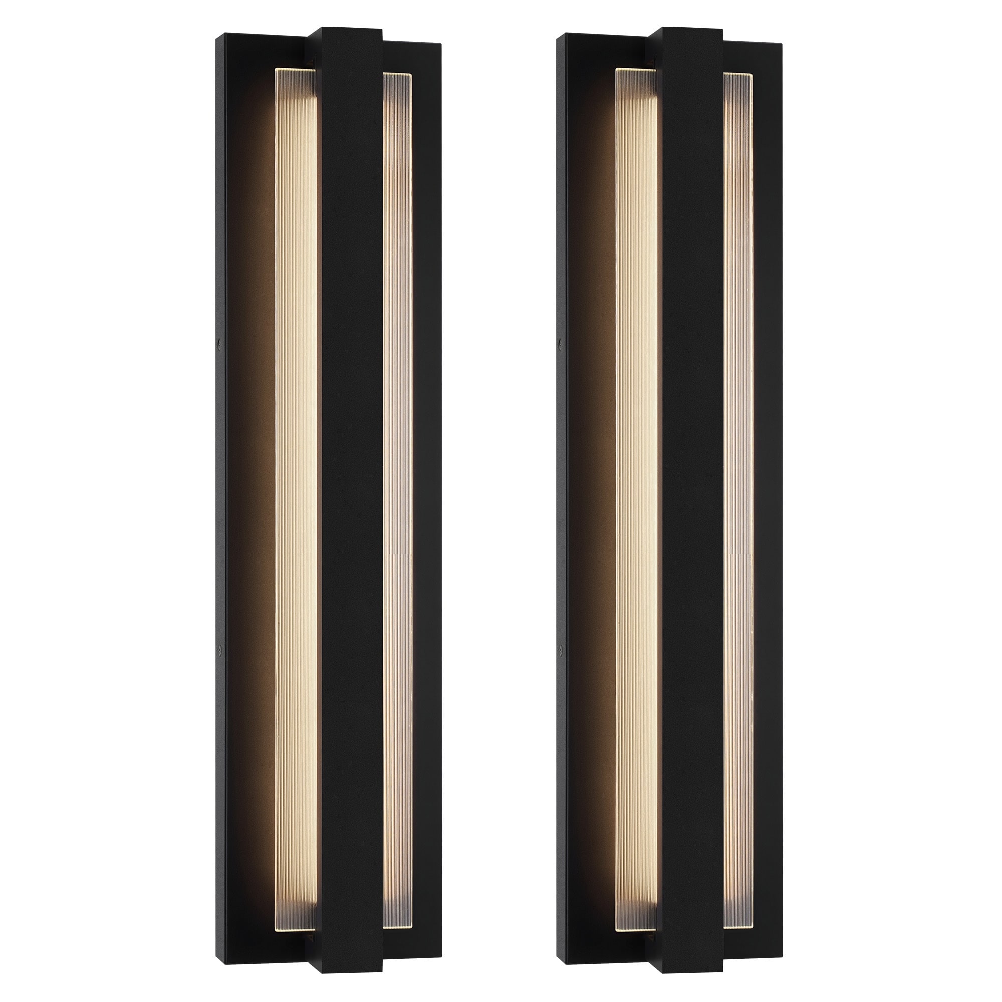 Modern Outdoor Wall Lights Exterior Lighting Fixtures With Glass Shade