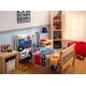 preview thumbnail 1 of 3, Everything Kids Choo Choo Train, Railroad, Navy, Yellow, Orange and Grey 4 Piece Toddler Bed Set