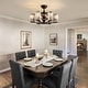 preview thumbnail 19 of 21, 6-Light Smart Crystal Column Caged Ceiling Fan Light - 27 inch-6 Lights
