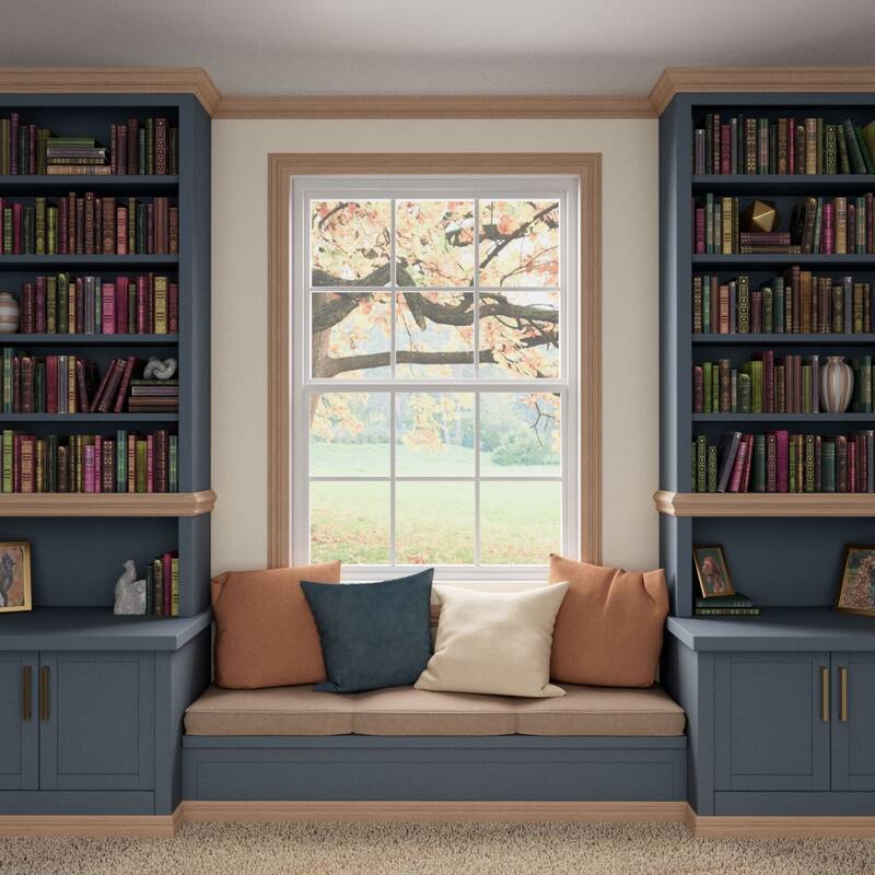 VICC 11/16-in D x 3-1/2-in W x 96-in L Americraft Solid Hardwood Stain Grade Victorian Casing Moulding