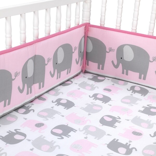 Elephant Crib Bumper 2024 elgincountymidwives