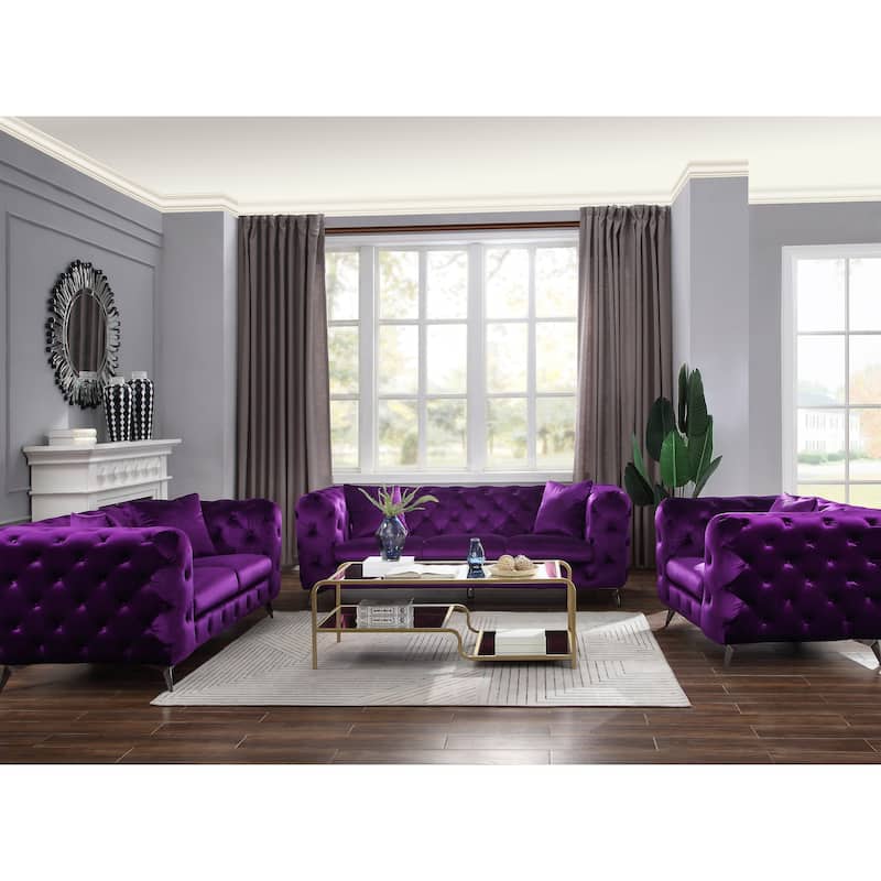 Sabolle Tuxedo Arm Accent Chair
