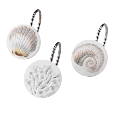Avanti Linens Destin Shower Hooks - Multicolor