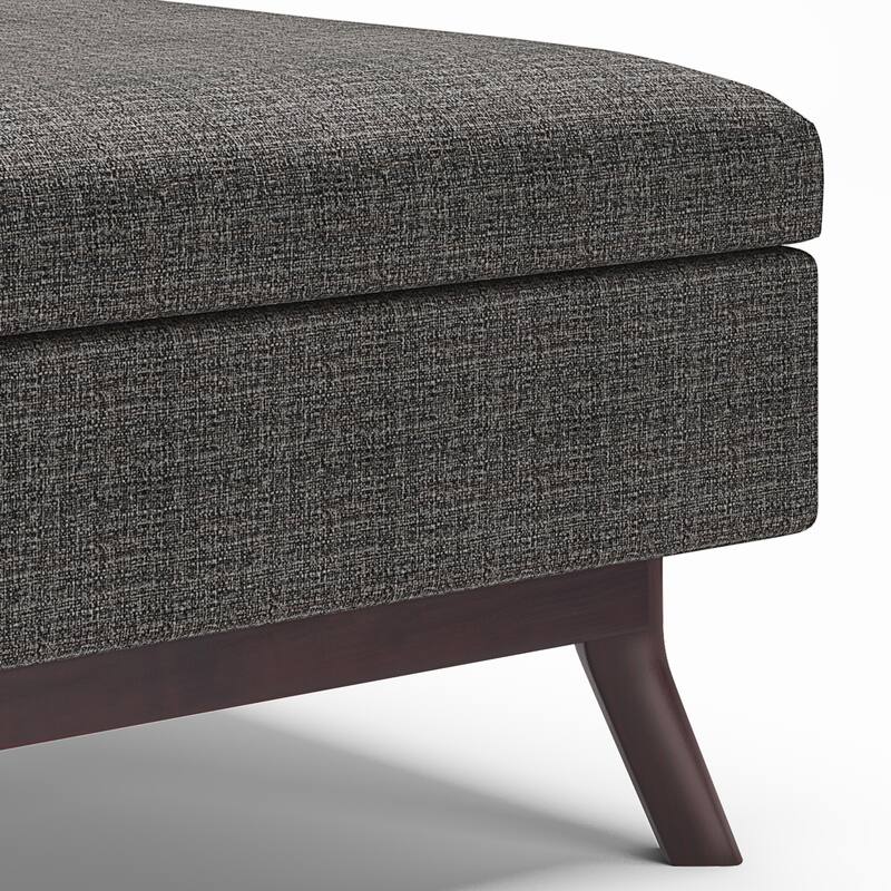 Wyndenhall Ethan Mid-century Modern Rectangular Table Ottoman