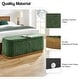 preview thumbnail 13 of 27, NPD Furniture Clinton Chenille Storage Bench