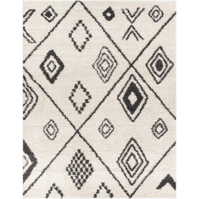 Artistic Weavers Oyin Boho Diamond Plush Area Rug