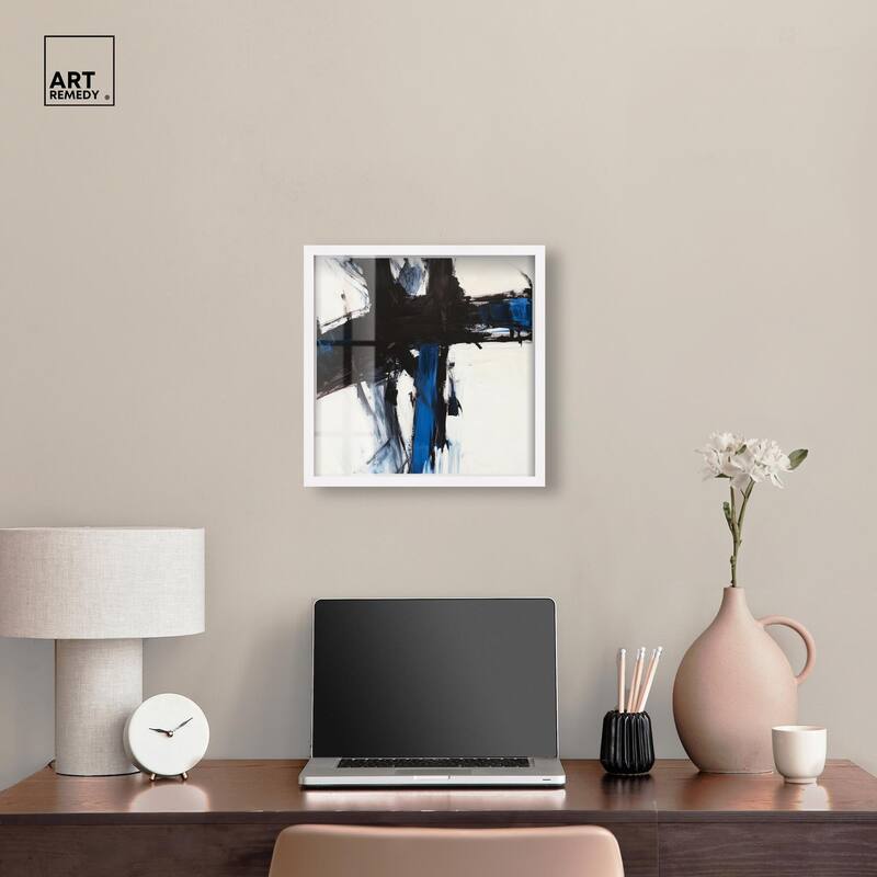 Blue Streak I Shadowbox by Art Remedy