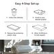 preview thumbnail 2 of 15, The Beyond Bed™ 8 inch Memory Foam Mattress in a Box with CertiPUR-US and OEKO-TEX