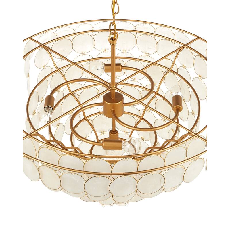 Currey & Company Bon Vivant Large Semi-Flush - 24.5"h x 30.25"dia