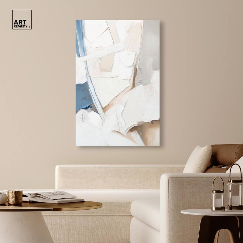 Bone and Beige I Canvas by Art Remedy, Gallery Wrapped