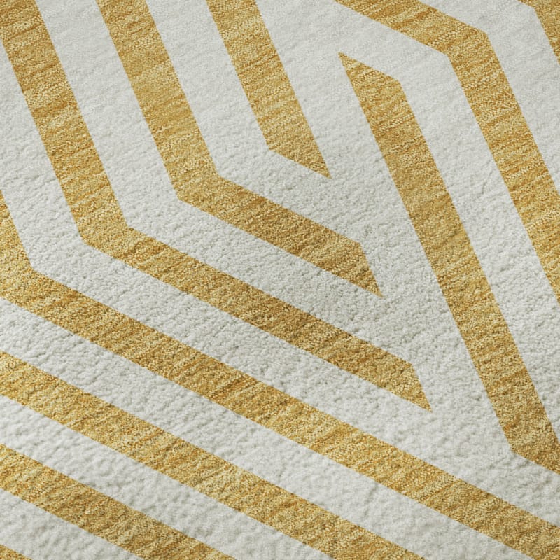 Premium Washable Super Soft Contemporary Geo Mayfield Rug