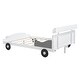 preview thumbnail 7 of 7, White Pine Wood Car Platform Bed with Storage Shelves, Strong Construction