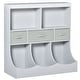 preview thumbnail 7 of 5, Children Display Bookshelf with Drawers