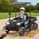 preview thumbnail 22 of 37, EROMMY 24V 2-Seater Ride-On Dump Truck with Remote Control, 4WD, Music & Auto Dump Bed. Black.