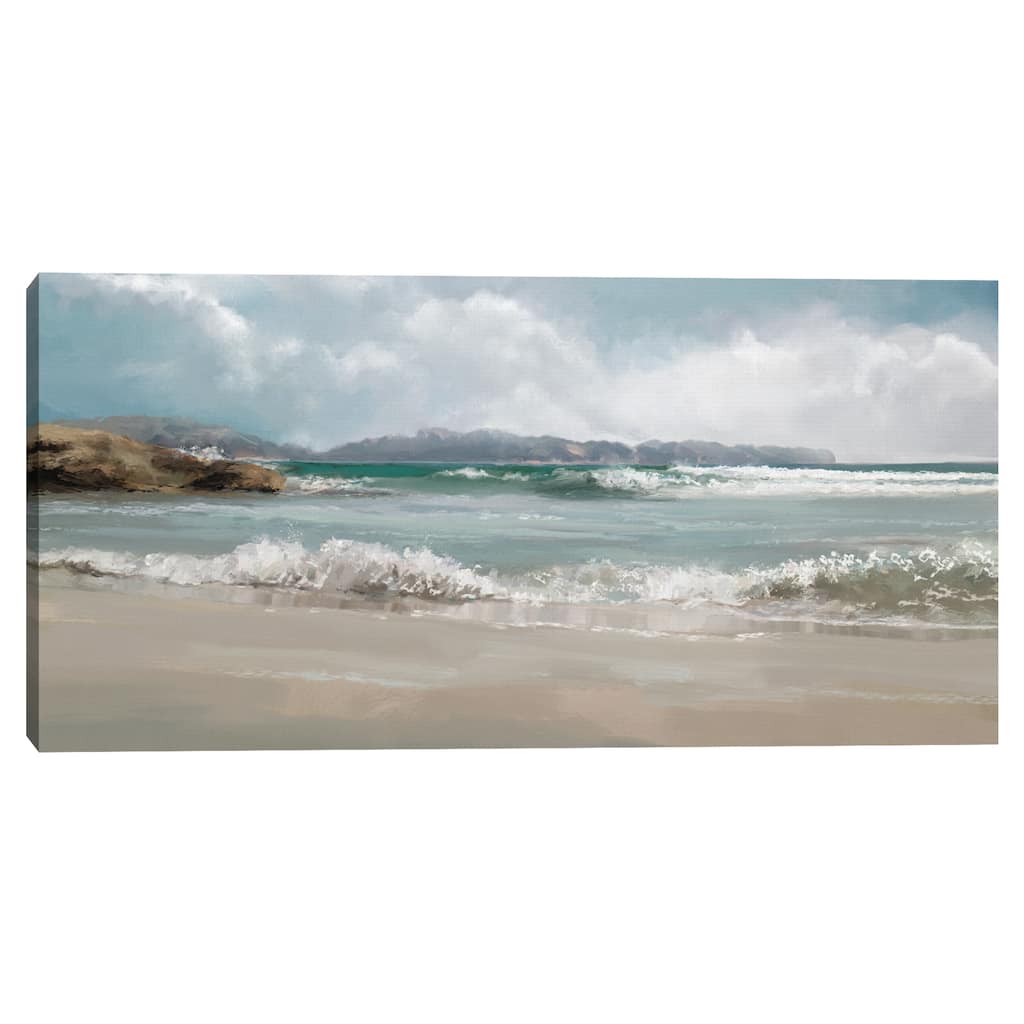 Morning Tides by Studio Arts Canvas Art Print