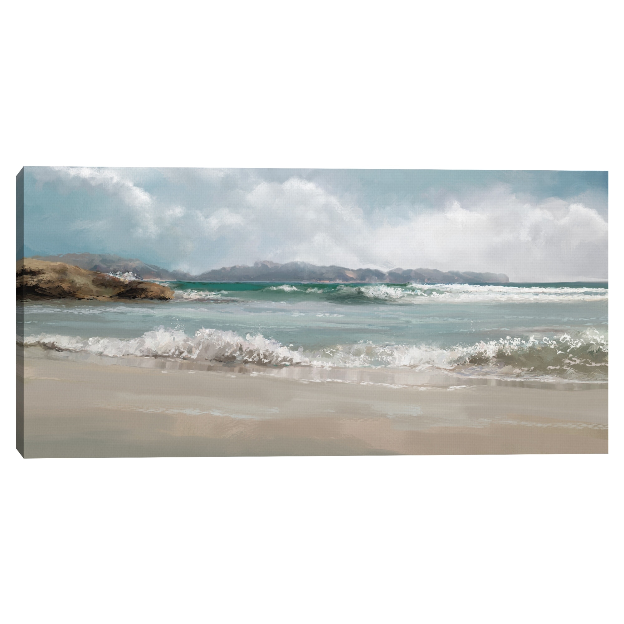 Morning Tides by Studio Arts Canvas Art Print