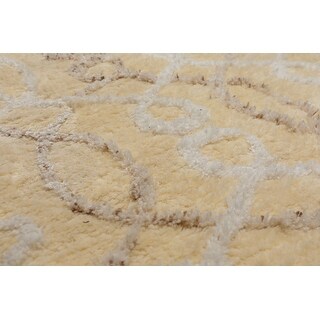 5 X8 Hand Tufted Polyproplene Velvet Soft Oriental Area Rug Vanilla Off White Color 5 X 8 On Sale Overstock 31515298
