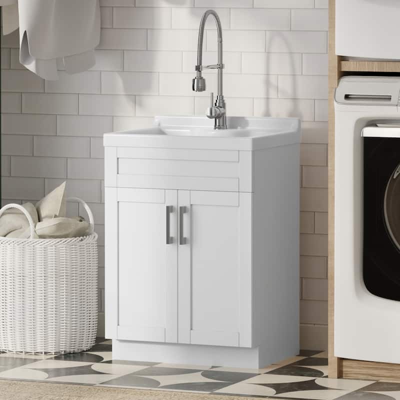 WYNDENHALL Hartland Utility Sink & Cabinet