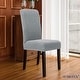 preview thumbnail 3 of 56, Subrtex 2 PCS Stretch Dining Chair Slipcover Textured Grain Cover