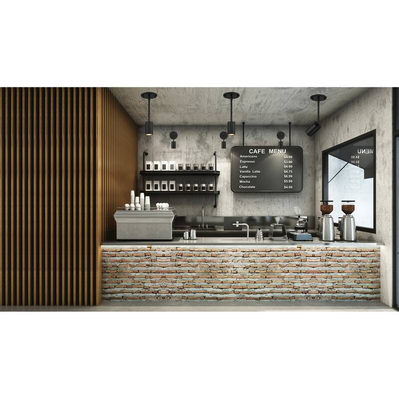 Cafe 1 Light LED Wall Or Ceiling Spotlight