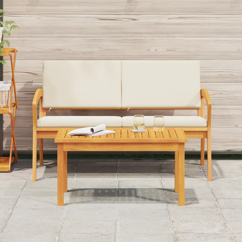 vidaXL Coffee/Side Table Solid Wood Acacia