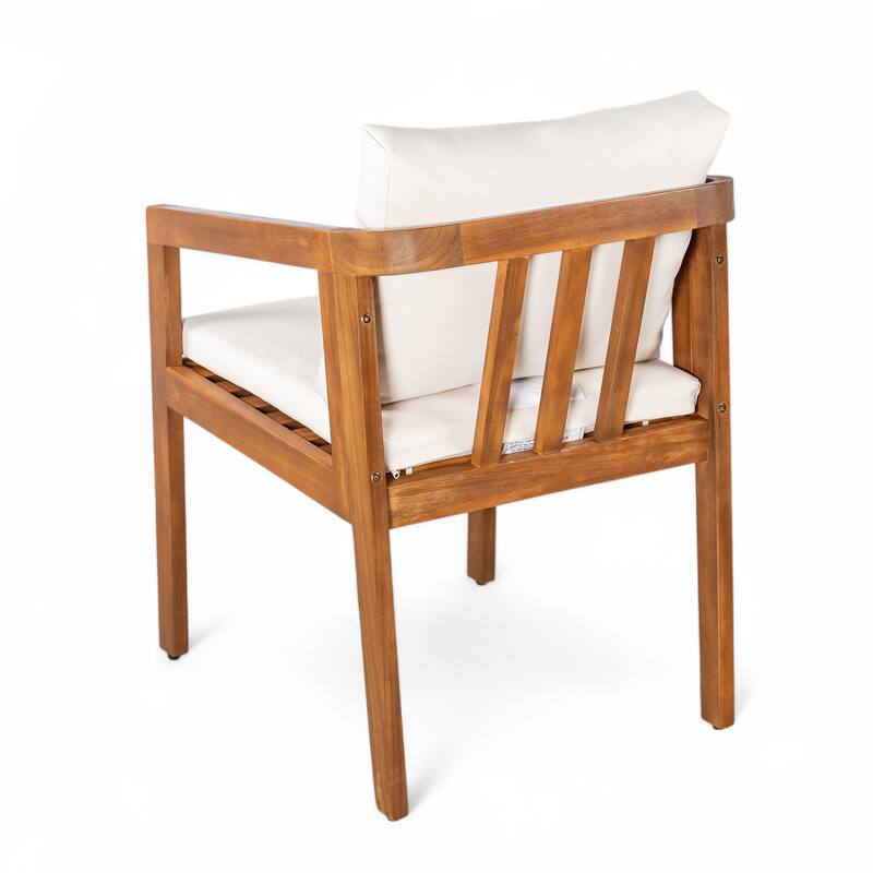 Christopher Knight Home - Thaddeus Acacia Wood Outdoor 5 Piece Dining Set