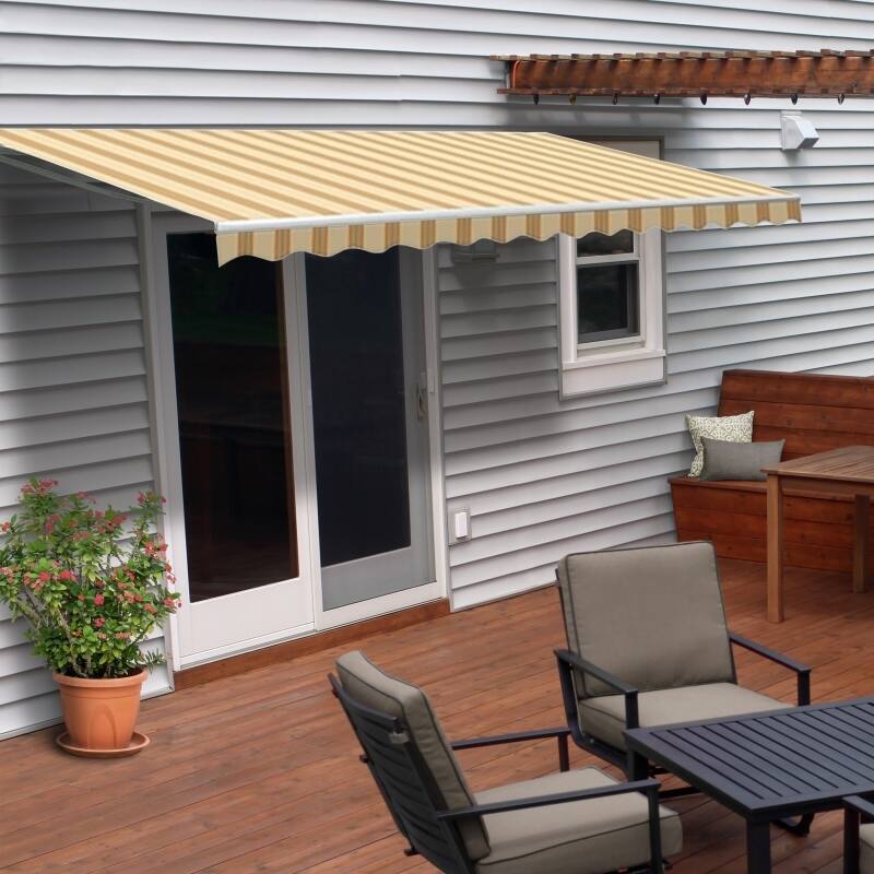 ALEKO Replacement Fabric for 12 x 10 ft Retractable Awning
