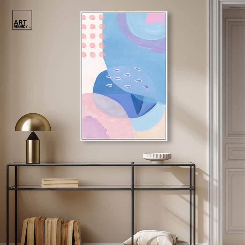 Doll Memories - Pretty Blue II Canvas by Art Remedy