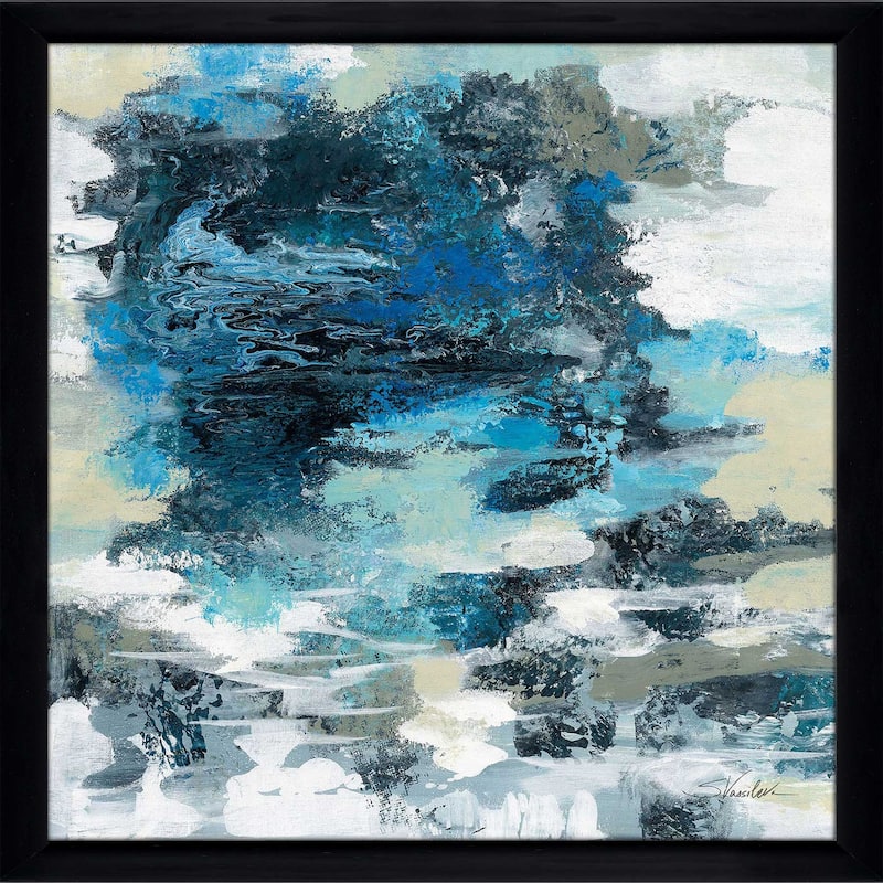 "Brilliant Blue Water" by Silvia Vassileva Print on Acrylic.