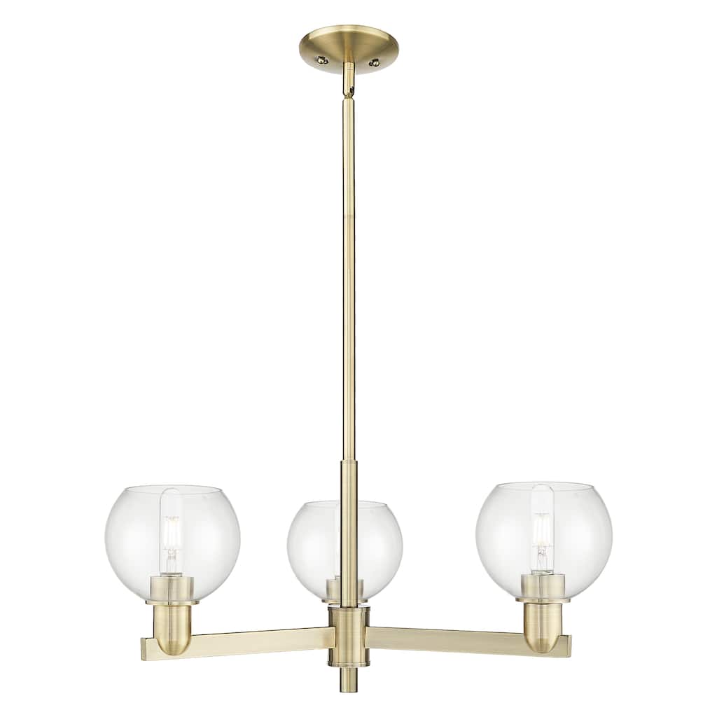 Innovations Lighting Endless Possibilities Arcadia - Athens - 3 Light 28" Stem Hung Chandelier