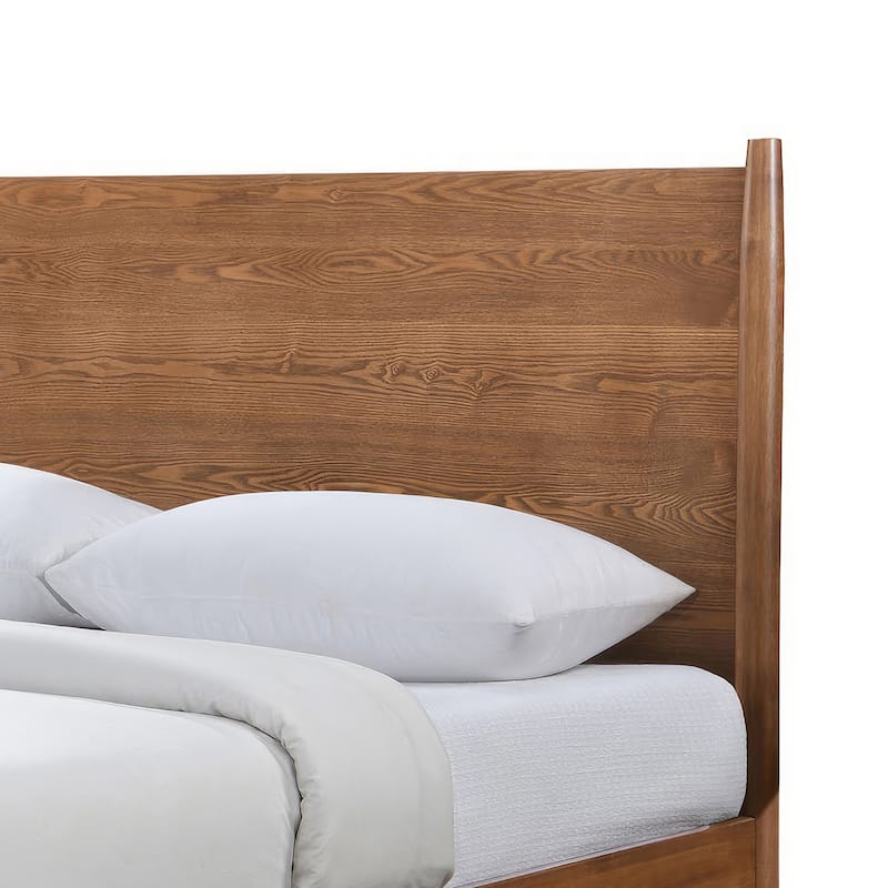 Furniture of America Beau Midcentury 6-Piece Walnut Queen Bedroom Set