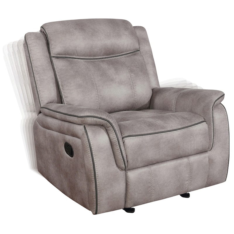 Valhalla Padded Armrest Upholstered Glider Recliner