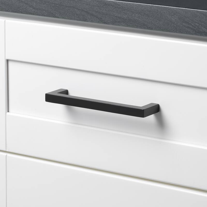 GlideRite 25-Pack 6-5/16 in. Center Solid Square Bar Pull