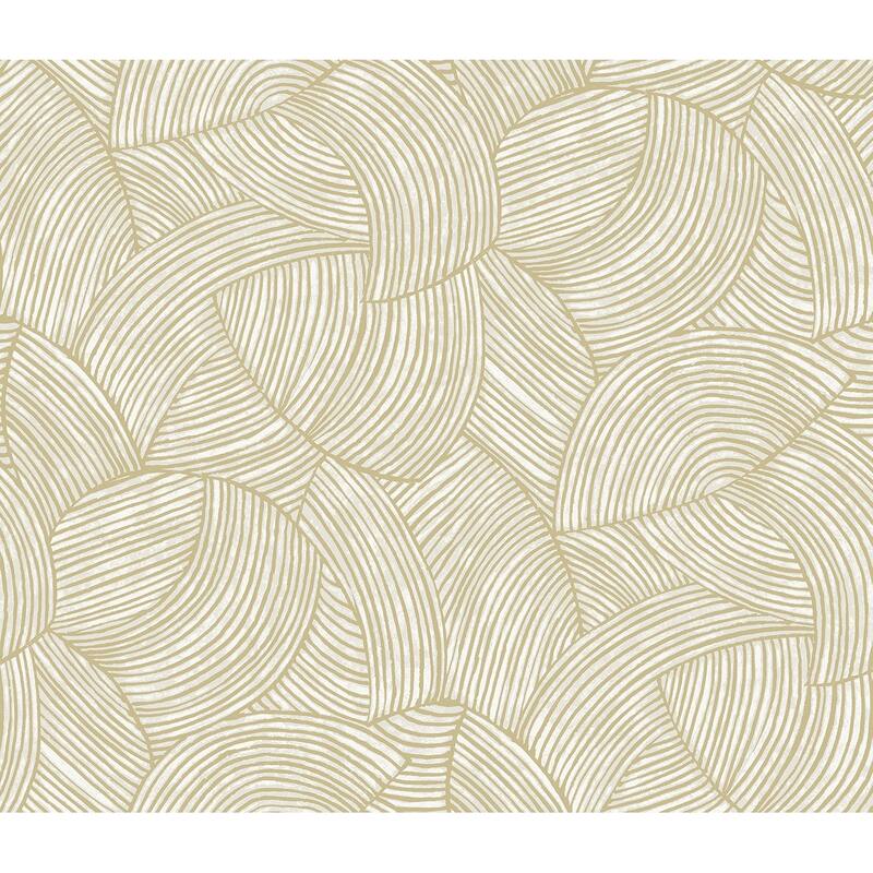 Seabrook Designs Stellara Palms Non-Woven Unpasted Wallpaper - 20.9 in W x 33 ft. L - Honeycomb