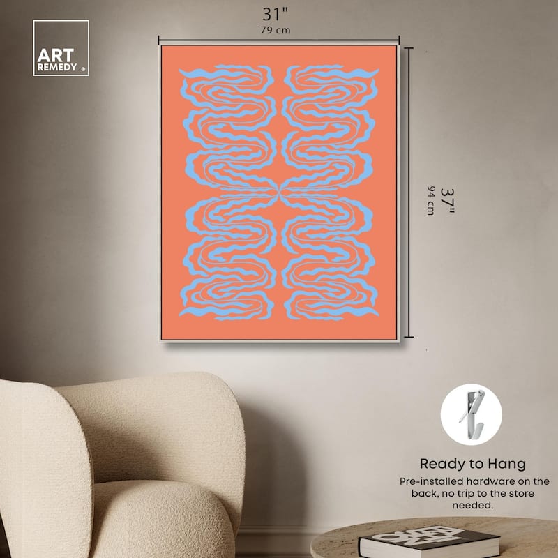 Artsy Pattern Canvas by Art Remedy