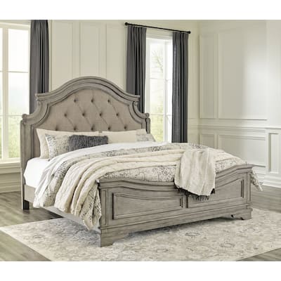 Signature Design by Ashley Lodenbay Antique Gray Panel Bed