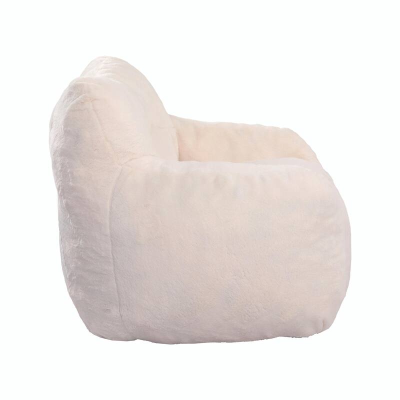 Bean Bag Sofa Chair with Armrests, Stuffed High-Density Foam, Lazy Sofa Comfy Chairs