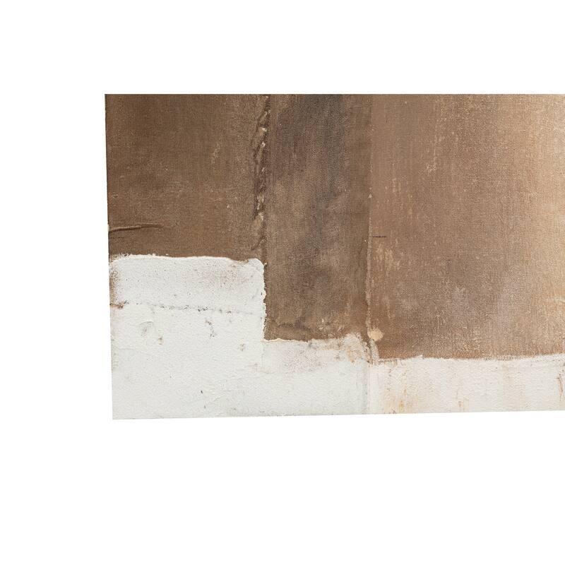 Canvas Wall Art Wood Frame Abstract Textured for Home Use - 60" Multi