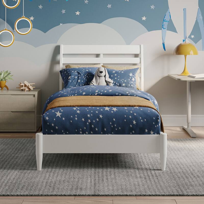 Savannah Solid Wood Low Profile Platform Bed