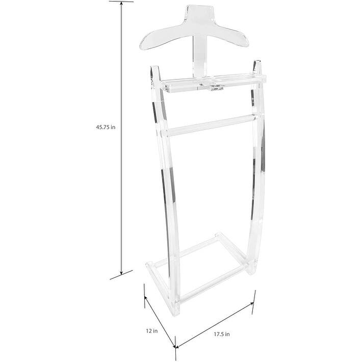 DesignStyles Acrylic Valet Stand