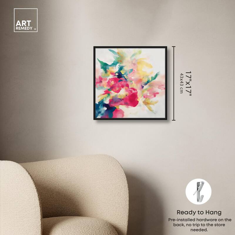 Essence of a Flower II Canvas by Art Remedy
