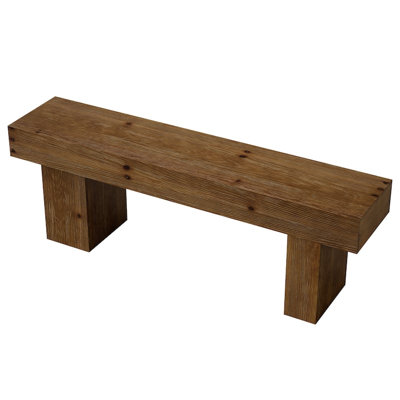 Solid Wood TV Stand for 55/60/65/75 Inch TVs, Entertainment Center Media Console Table for Living Room Bedroom