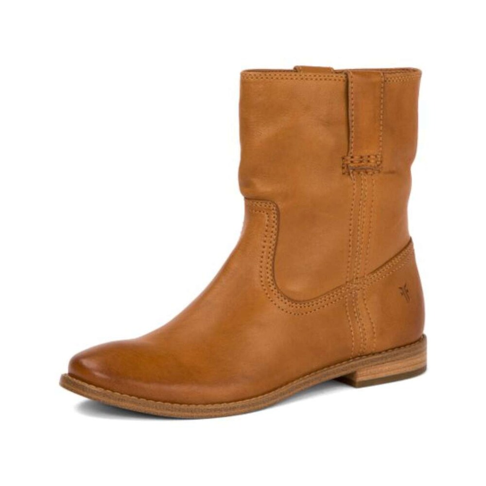 frye anna short leather boot