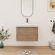 Option Imitative Oak-Glossy White Sink