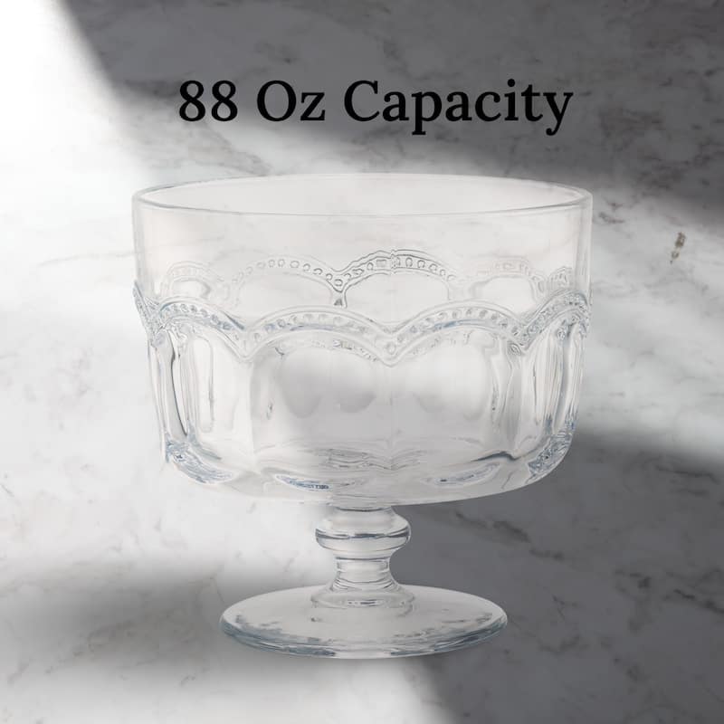 Artland Pearl Ridge 88 oz Trifle Bowl - 88 oz