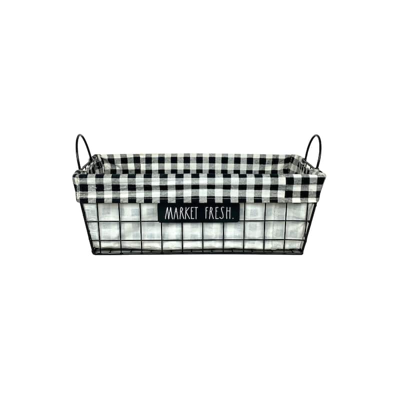 Rae Dunn Metal Lined Kitchen/Pantry Basket