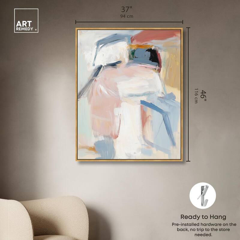 Dreamlike Palette II Canvas by Art Remedy